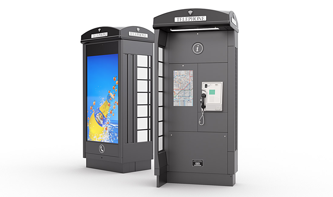 Amscreen NGT - Telephone Kiosk Design