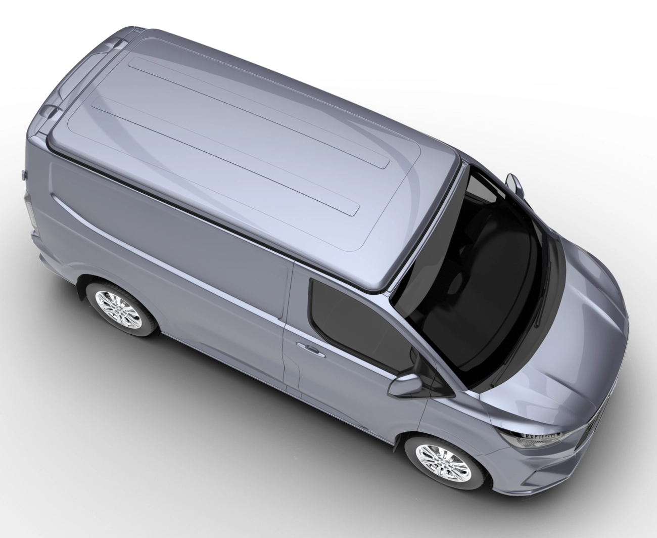 Westdubs Volkswagen T7 Elevating Roof. Three quarter View. Industrial Design by Form Foundry. Concept to Production.