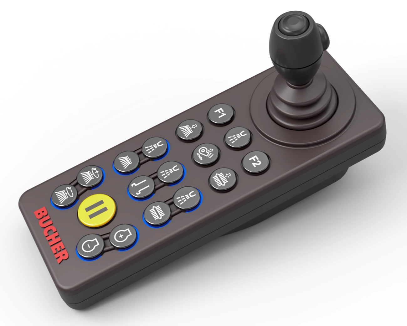 Industrial Design Consultant Form Foundry - HMI and Door Controller for Bucher Municipal